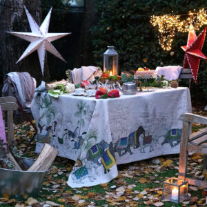 Mantel diseño Barum 1,70 x1,70 cms