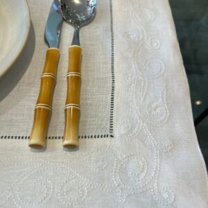 Individual Lino Atelier Arabesco