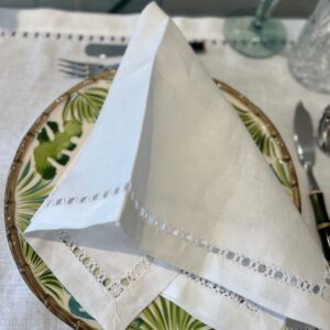 Servilleta Lino Atelier Deshilado