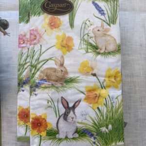 Servilletas Conejitos de Pascua