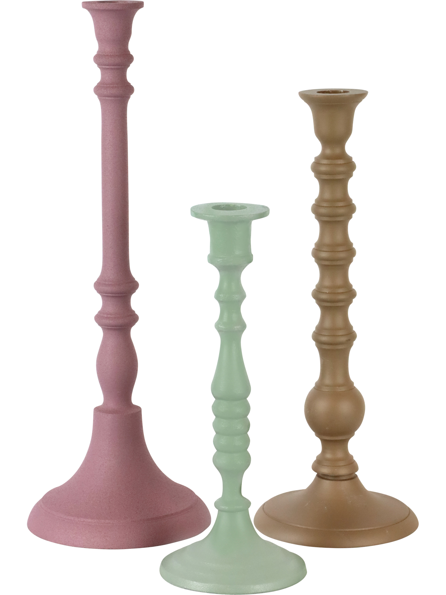 Candelabros en Hierro de alta calidad. Menta