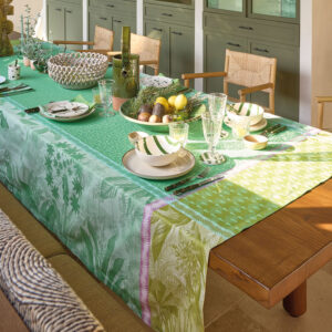 Mantel Le jacquard Sinharaja- Verde 180x250cms