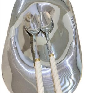 Paleta de Servir Trenzado Blanco