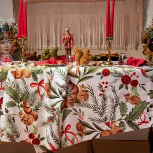 Mantel Navidad Nutnook 1,70 X 2,70 "PREVENTA - 15% " $168.300